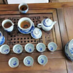 Jingdezhen Chinesische Teeservice Gongfu Teeset Porzellan Blau und Weiß photo review