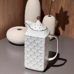 Modisches Teeset mit Tablett Porzellan photo review