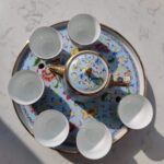 Emaille Chinesisches Teeservice Kung Fu Teeset mit Tablett photo review