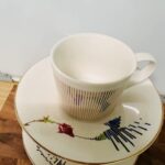 Bewegte Reflexion Teetasse und Untertasse-Set Porzellan photo review