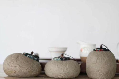 Click to view full screen Runde Japanische Tee-Dose loser Tee photo review