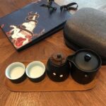 Moderner chinesischer Reise-Gongfu-Teeset Porzellan personalisiert photo review