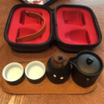Moderner chinesischer Reise-Gongfu-Teeset Porzellan personalisiert photo review