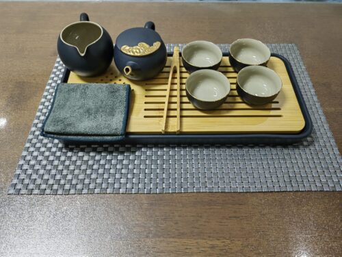 Click to view full screen Goldene Wolke Chinesisches Teeservice Gongfu Teeset Keramik photo review