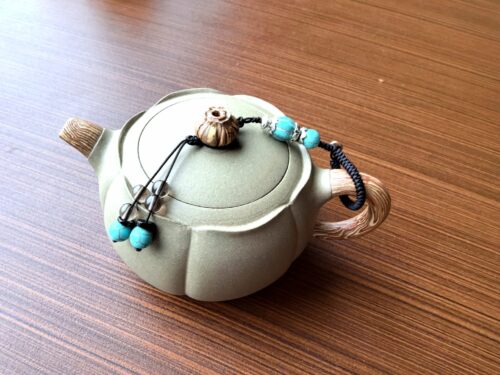 Handgefertigtes Chinesisches Teeservice Yixing Teeset Grün Zisha photo review