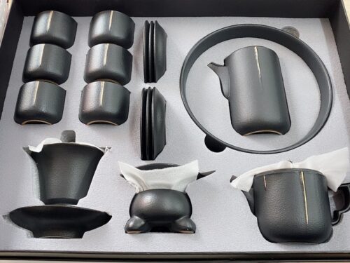 Click to view full screen Luxuriöser chinesisches Teeservice Gongfu Teeset Keramik photo review