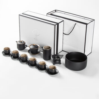 Luxuriöser chinesisches Teeservice Gongfu Teeset Keramik