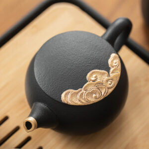 TS1SX001 13 Goldene Wolke Chinesisches Teeservice Gongfu Teeset Keramik
