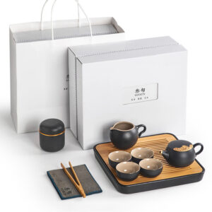 TS1SX001 v4 Goldene Wolke Chinesisches Teeservice Gongfu Teeset Keramik