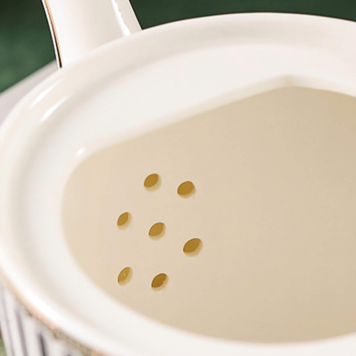 Klassisches Blau-Gestreiftes Englisches Teeservice aus Porzellan – Bild 3