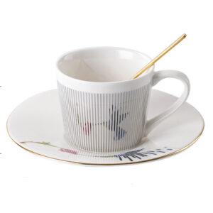 TSB10BB001 v2 Bewegte Reflexion Teetasse und Untertasse-Set Porzellan