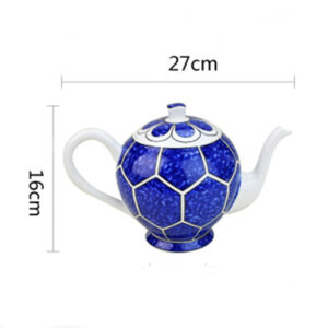 TSB12BB002 D3 Fußball Kaffeeset Knochenporzellan Europäisches Teeset