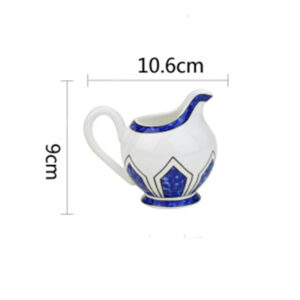 TSB12BB002 D6 Fußball Kaffeeset Knochenporzellan Europäisches Teeset