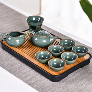 TSB13BB003 V4 Celadon Chinesisches Teeservice Gongfu Teeset Porzellan