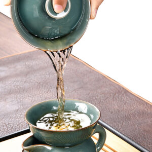 TSB13BB003 d2 Celadon Chinesisches Teeservice Gongfu Teeset Porzellan