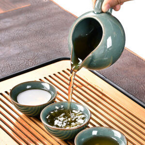 TSB13BB003 d3 Celadon Chinesisches Teeservice Gongfu Teeset Porzellan