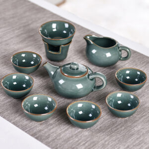 TSB13BB003 d5 Celadon Chinesisches Teeservice Gongfu Teeset Porzellan