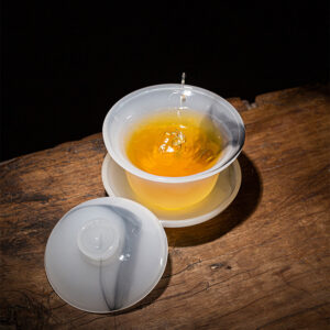 TSB13BB008 d1 Exklusives Chinesisches Teeservice Gongfu Teeset Liuli Glas