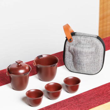 Authentisches chinesisches Yixing Reise-Teeset