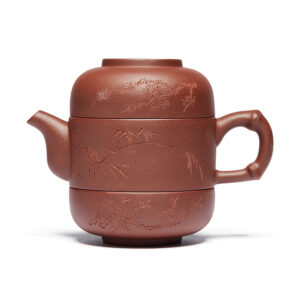 TSB16BB008 v2 Authentisches Chinesisches Yixing Reise-Teeset für 2