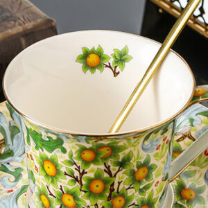 TSB16BB027 D4 Exquisite Rose Porzellan Tasse und Untertasse