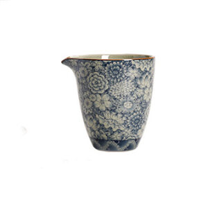TSB17BB007 D13 3 Vintage Chinesisches Teeservice Gongfu Teeset Porzellan Blau und Weiß