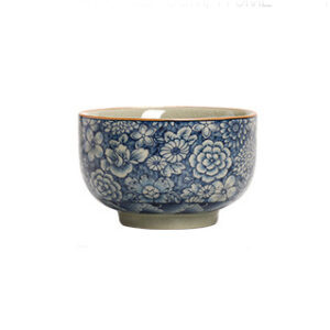 TSB17BB007 D13 5 Vintage Chinesisches Teeservice Gongfu Teeset Porzellan Blau und Weiß