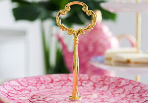 TSB19BB015 D4 Filigraner Kuchenständer gestuftes Servier-Tablett