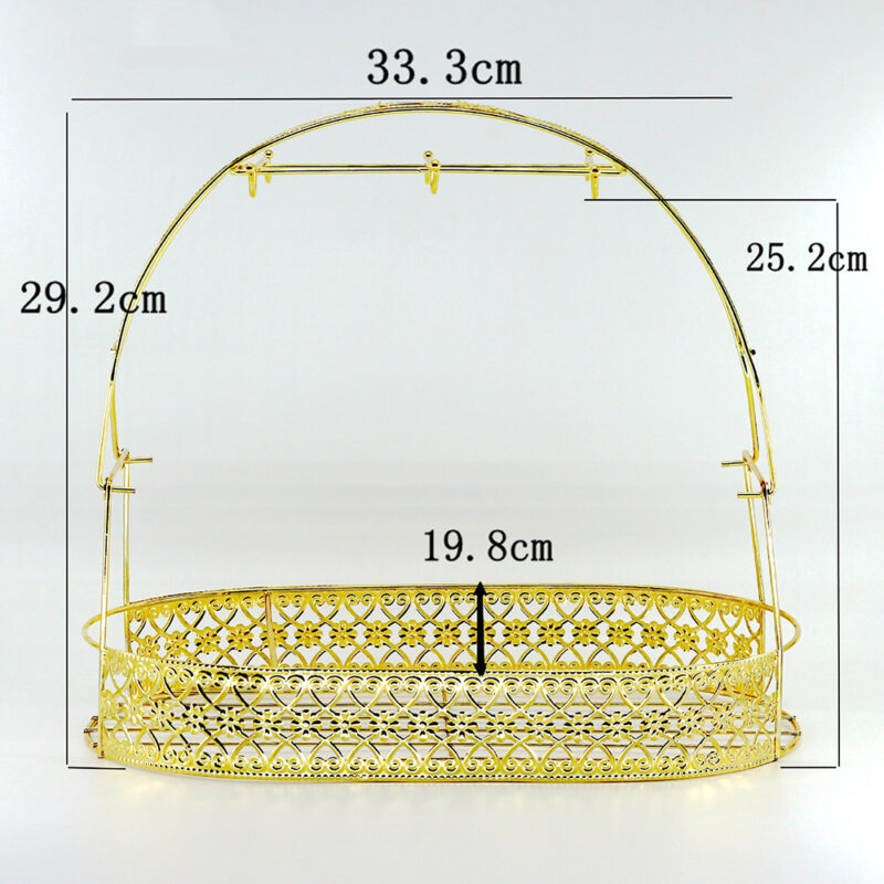 Metallgestell-Halter für Teekanne und Tasse – Bild 6