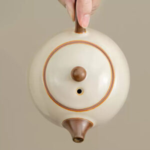 TSB26BB011 D1 Minimalistisches Chinesisches Teeservice Ru Kiln Gongfu Teeset