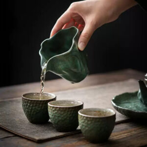 TSB26BB015 D3 Ahorn Chinesisches Teeservice Gongfu Teeset mit Tablett