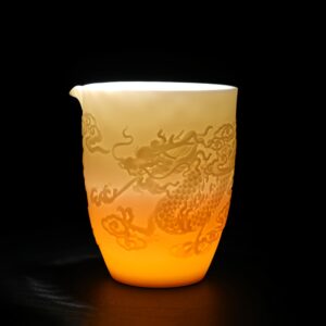 TSB26BB017 D2 2 Drachenrelief Chinesisches Teeservice Gongfu Teeset Porzellan