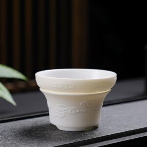 TSB26BB017 D3 3 Drachenrelief Chinesisches Teeservice Gongfu Teeset Porzellan