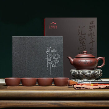 Klassisches Chinesisches Teeservice Yixing Teeset Purpurton