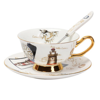 Ocean-dreams Tea Cup and Saucer Set
