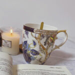 Feicui Knochenporzellan Becher mit Deckel photo review